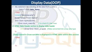22 PHP MySQL Display and Search Data from MySQL Database using PHP