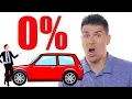 The TRUTH About 0 Car Loans