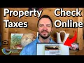 How to Look Up Property Taxes