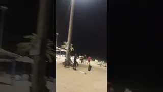 بحر العقبة الغندور ليلا الاردن العقبة 