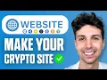 How to Make a Crypto Website Easy Guide 2026