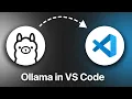 How To Use Ollama In VS Code Full Tutorial