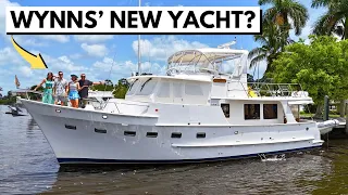 EXPLORER FOR THE WYNNS 😳 2014 DeFever 52 Trawler Explorer Yacht Tour