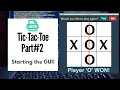 Tic Tac Toe with AI made with Java Part - - Starting the GUI