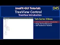 TreeView Part 1 The TreeView Introduction JavaFx GUI Tutorial
