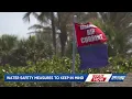 High rip current risk prompts warnings along South Florida beaches after recent drowning