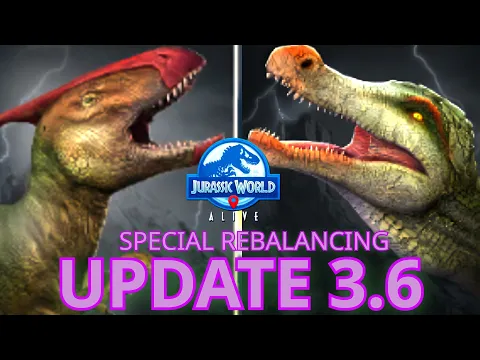 Download MP3 GRYGANYTH \u0026 CONCATOLOCH- SPECIAL REBALANCING ~ Jurassic World Alive Update 3.6 (IDGT Analysis)