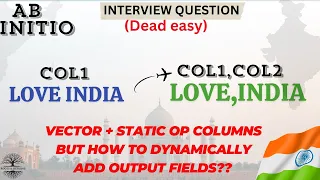 Easy String Split Capgemini 2026 - Abinitio Interview Qs Solved