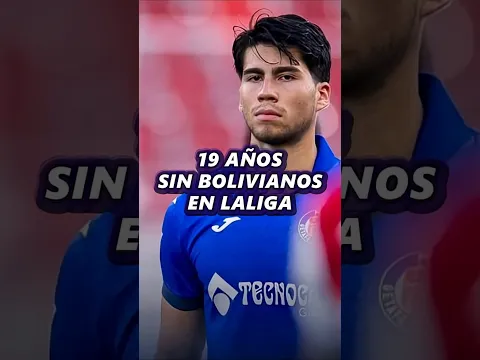 DESPUES DE 19 AÑOS TENEMOS UN JUGADOR BOLIVIANO EN LA LIGA ESPAÑOLA  #futbol #copalibertadores