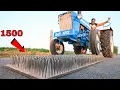 1500 Nails VS Tractor | Who Will Survive?