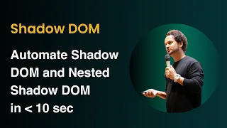 How to Automate Shadow DOM and Nested Shadow DOM in Selenium using getShadowRoot method
