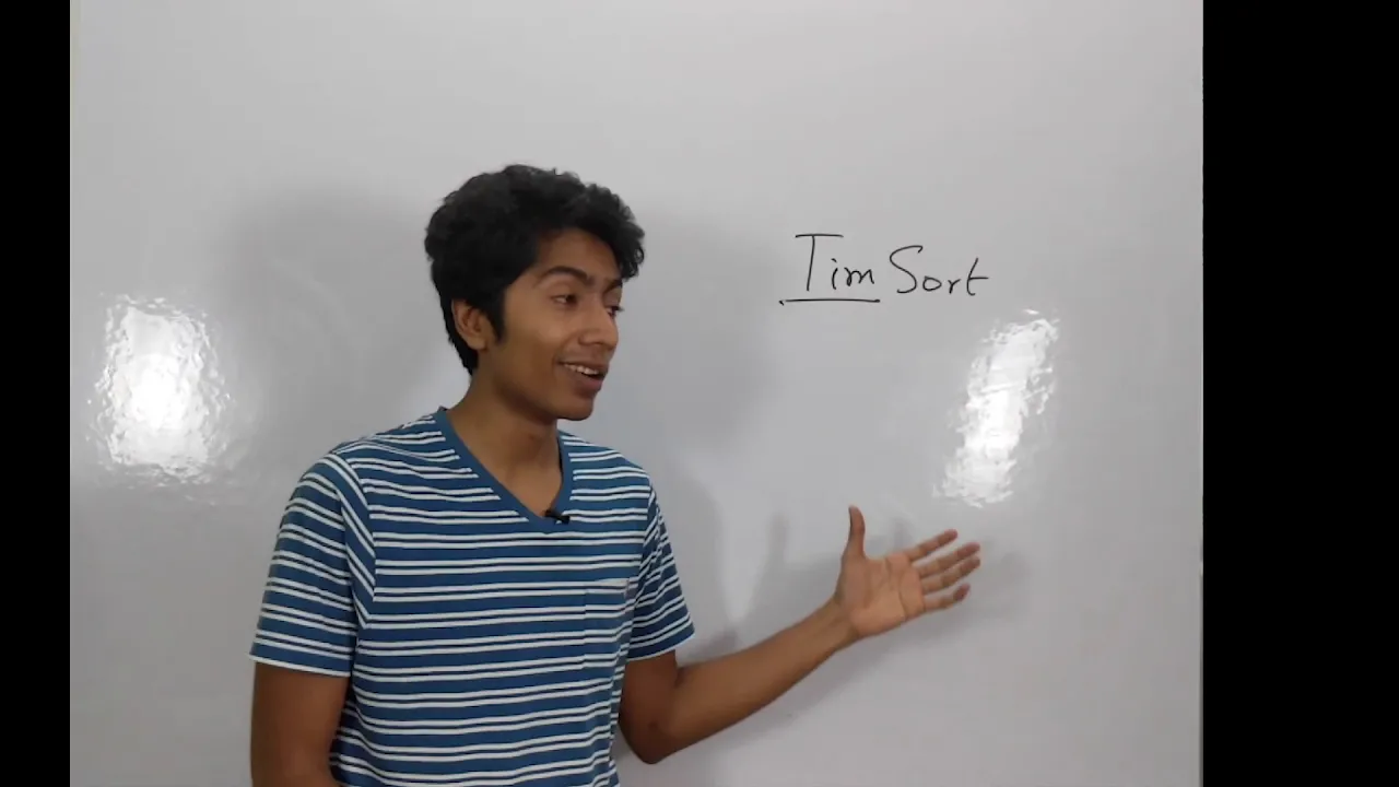 The FASTEST sorting algorithm: Part 1 - TimSort - YouTube thumbnail