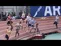 2022 NYC Armory Track 400m Dash at Hall of Fame Games 2022 Andrew Teh Xavier HS
