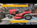 Craftsman 42 Inch T110 Riding Mower Complete Deck Rebuild