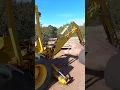 Starting the JD 400 Backhoe