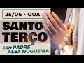 Download Lagu Santo Terço - Quarta-feira - 25 de junho