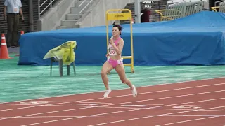 바톤 터치 대박 국가 권력급 나라의 보물 여자 계주 100미터 결승