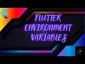 How to setup the environment variable for flutter 2022