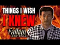 Fallout New Vegas - 10 Things I Wish I Knew Before Playing Tips and Tricks