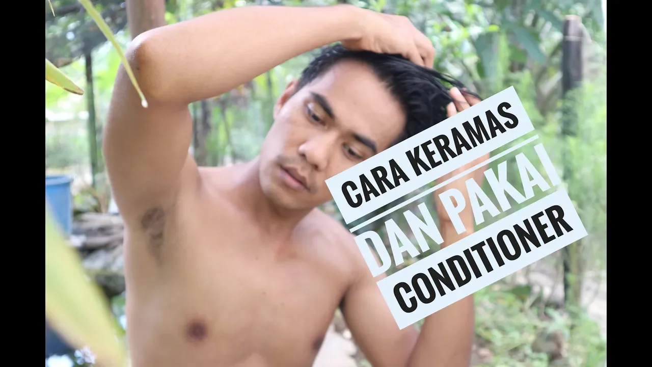 Kondisioner tanpa bilas Pegganti Pomade, wax dan gel rambut. 