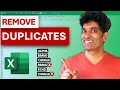 How to Remove Duplicate Values in Excel - Data Cleaning Tips