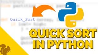 Quick sort program explained in Python - ChipTalksComputers Watch full for surprise