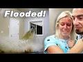 Heavy Rainstorm FLOODED Our Basement BUSTED Window And Rushing Water