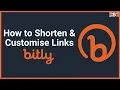 How to Shorten \u0026 Customize URL Links on Bitly for Free