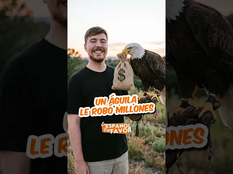 MrBeast "Un águila me hizo perder millones" 🦅💸#español #mrbeast #curiosidades #shorts