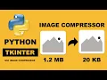 How to Create Image Compressor Using Python GUI Tkinter Project