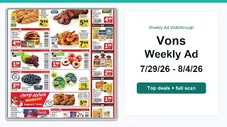 Vons Weekly Ad 26 - 26 Top Deals