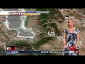 Low hanging clouds kept Bakersfield near seasonal