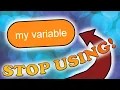 STOP Using VARIABLES In SCRATCH