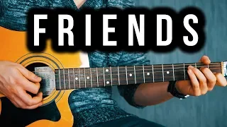 Download Friends - Guitar Tutorial - Marshmello, Anne-Marie MP3