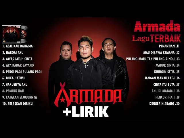 Download MP3 Armada (Full Album) + Lirik ~ Koleksi Lagu Terbaik Armada Band ~ Lagu Terpopuler Sepanjang Masa