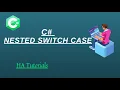 Nested Switch Case in C
