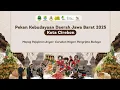 Lagu Pekan Kebudayaan Daerah Jawa Barat 2025 - Mapag Pajajaran Anyar: Caruban Nagari Pangripta Budaya