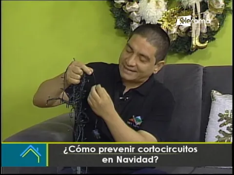 ¿Cómo prevenir cortocircuitos en navidad?