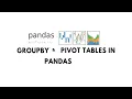 Pandas GroupBy vs Pivot Table Data Aggregation in Python Explained