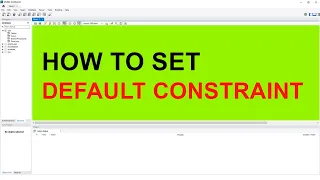 HOW TO SET DEFAULT CONSTRAINT IN SQL SQL Tutorial For Beginners HINDI