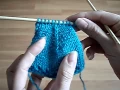 How to Knit Double Decrease - SL2tog K1 P2SSO