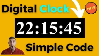 How to Make Digital Clock in JS JavaScript Tutorials Web Development Tutorials CWC