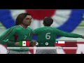 COPA AMERICA EN PES 2010 PS2 CON MÉXICO - CUARTOS DE FINAL VS. CHILE - UNA PALIZA TREMENDA