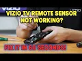 Vizio TV Remote Sensor Not Working Fix It in 60 Seconds
