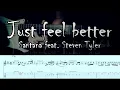 Download Lagu Just Feel Better - Santana feat. Steven Tyler | Full TAB | Guitar Cover | Tutorial |