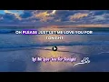 Let Me Love You For Tonight - Sakda Record [Lyric Video]