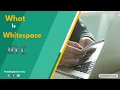 What is White Space in C Uses of White Space in C Part 10