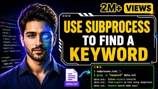 Python tutorial for beginners Use subprocess to find a keyword