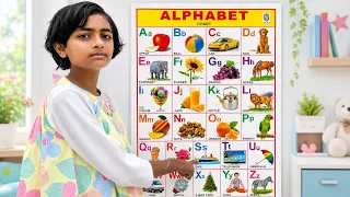 A for Apple | Phonics Song & ABC Alphabet for Kids | Nursery Rhymes