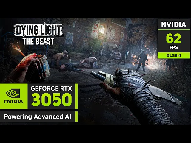 RTX 3050 on Dying Light: The Beast - 1080p All Settings &amp; Optimized Settings Tested!